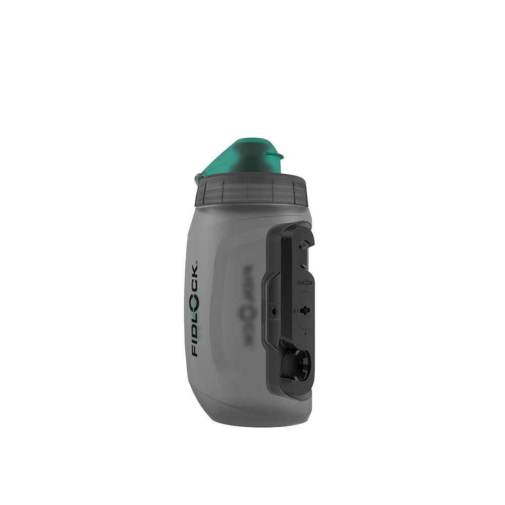 Fidlock TWIST Bottle+Bottle Connector 450ml Trans Black/Green