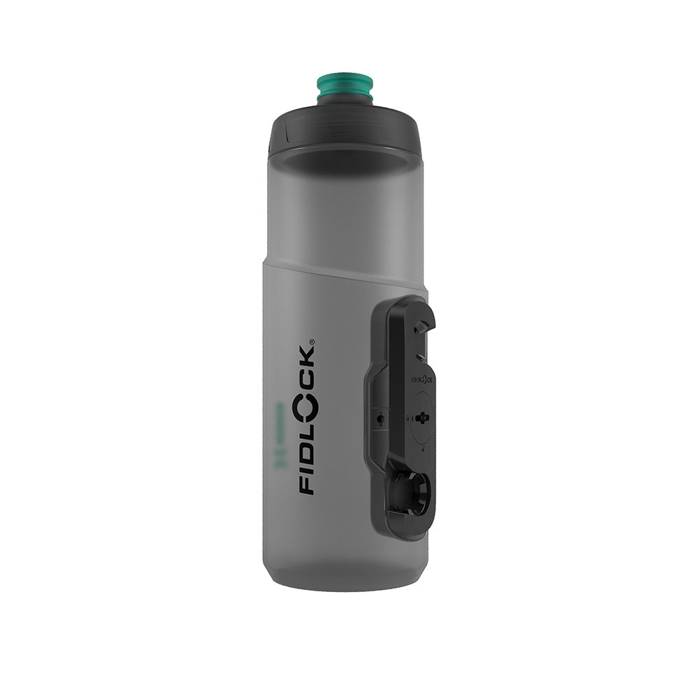 Fidlock TWIST Bottle+Bottle Connector 600ml Trans Black/Green