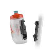 Fidlock TWIST bottle 450 Kids + bike base Clear/Orange 450ml