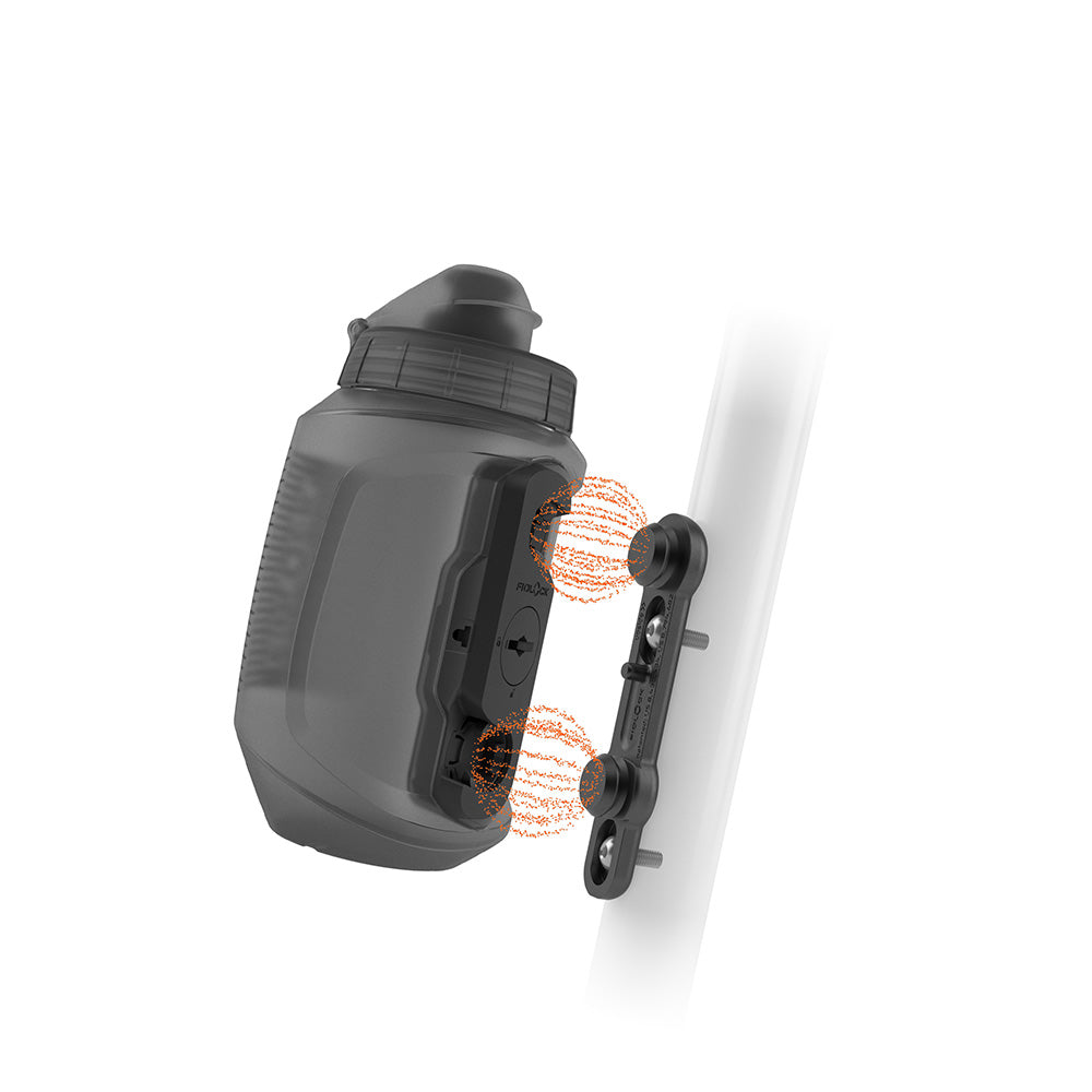 Fidlock TWIST Bottle Kit Bike 550 Compact 550ml Trans Black