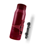 Fidlock TWIST bottle 700 life + bike base Clear Dk Red 700ml