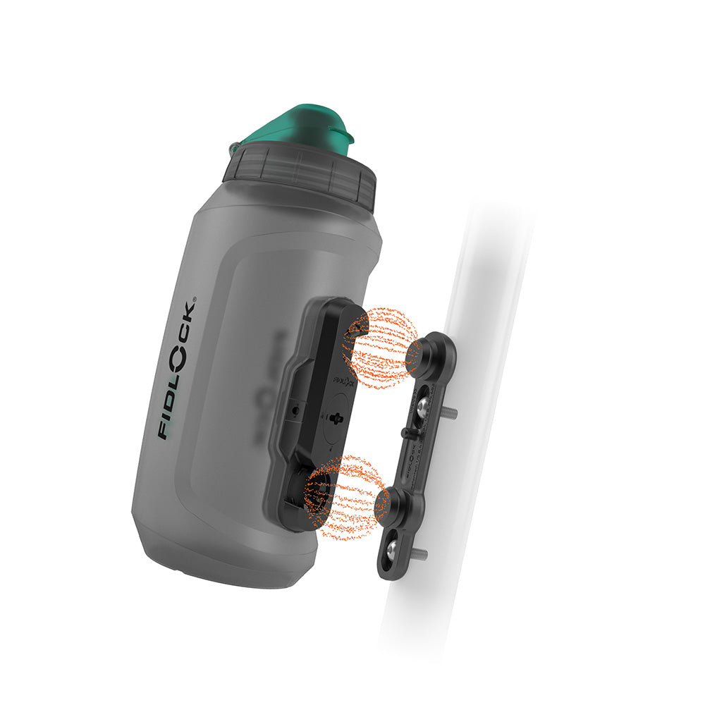 Fidlock TWIST Bottle Kit Bike 750 Compact 750ml Trans Black/Green