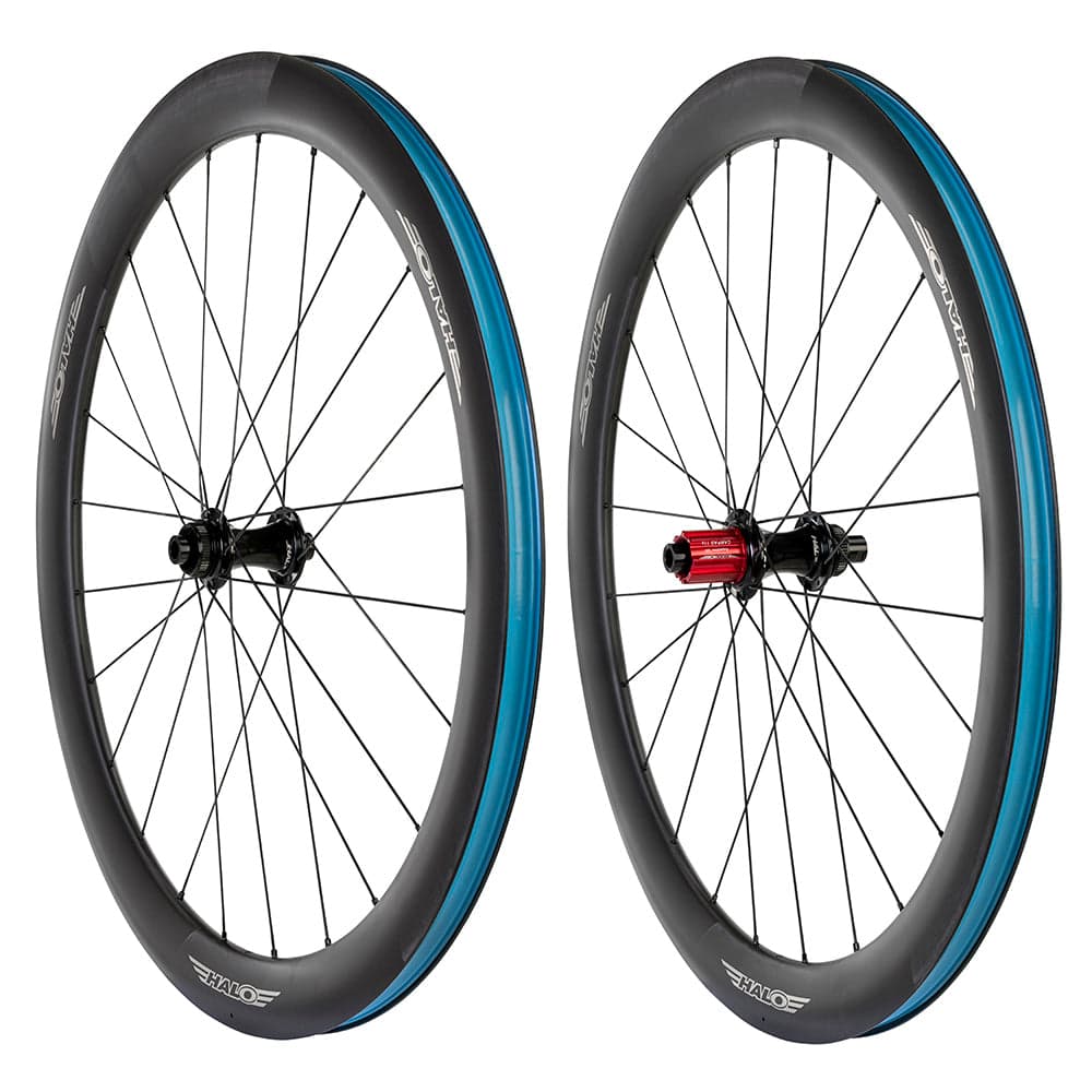 Halo Carbaura RCD 50mm Wheelsets Black 700c