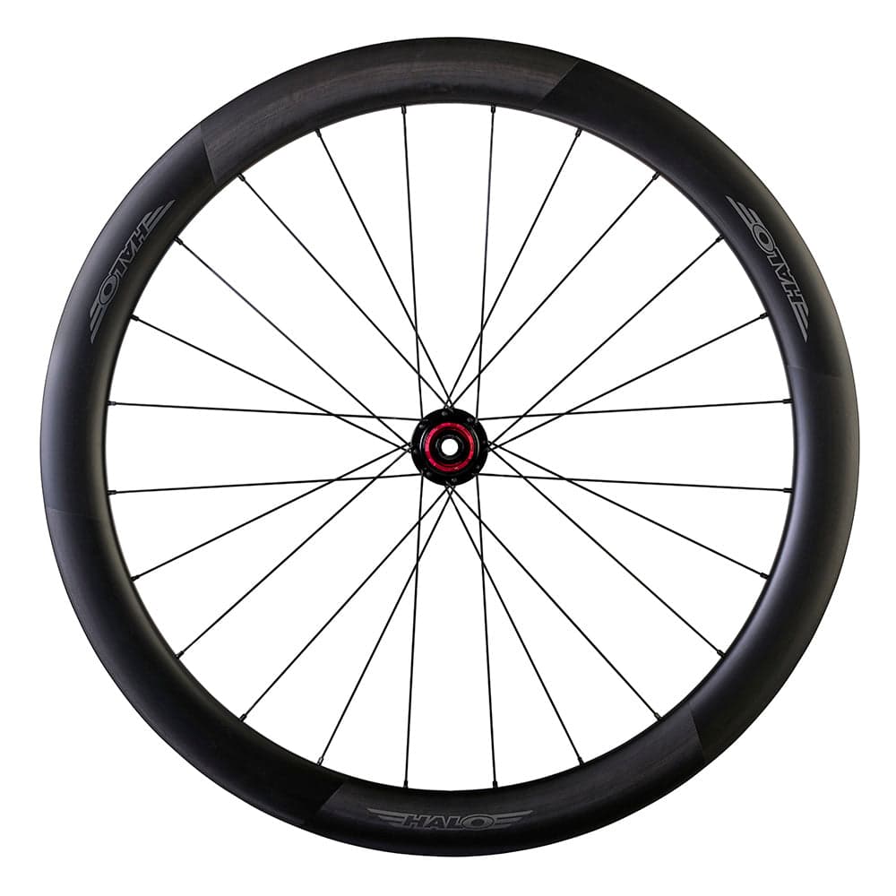 Halo Carbaura RCD 50mm Wheelsets Black 700c