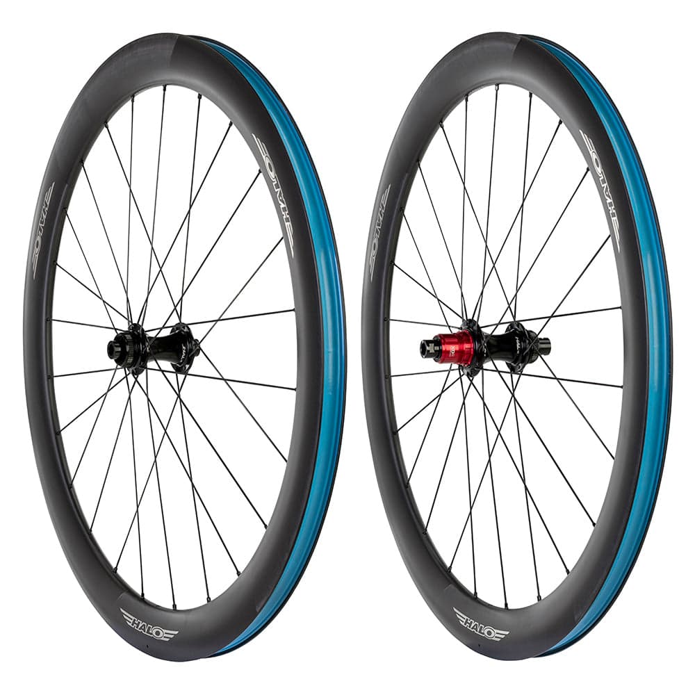 Halo Carbaura RCD 50mm Wheelsets Black 700c
