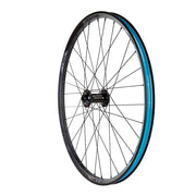 Chaos 26 DJ Wide Boy, Wide Boy non-disc BLACK hub,15x100mm, 32H, Black DB spokes Front Wheel