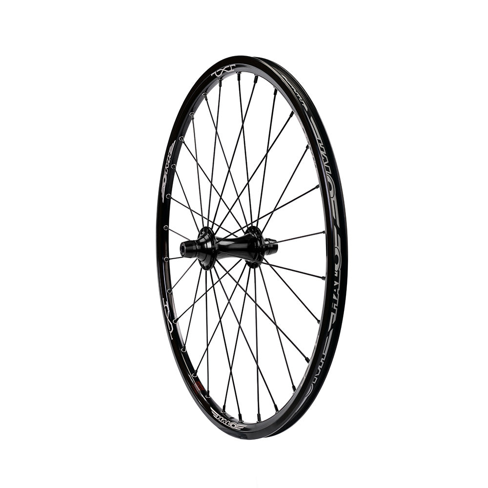 Halo JX2 Junior BMX Race 20 x 1 1/8" Front Wheel Black 20x11/8"