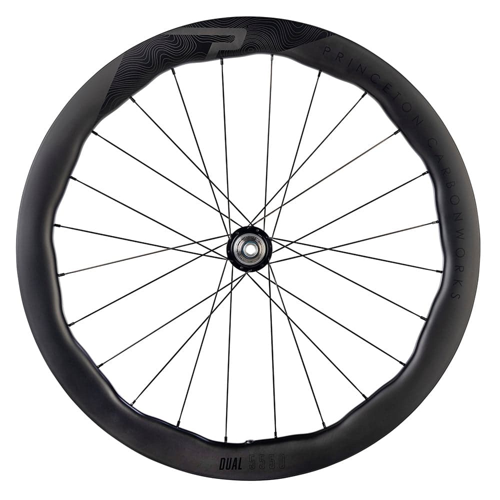 Princeton CarbonWorks Dual 5550 Evolution - White Industries Hubs Black 700c