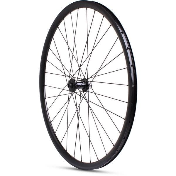 M Part Wheels Road Front Wheel Shimano Tiagra CL Hub TA 100x12mm 28mm Aero Rim black 700c
