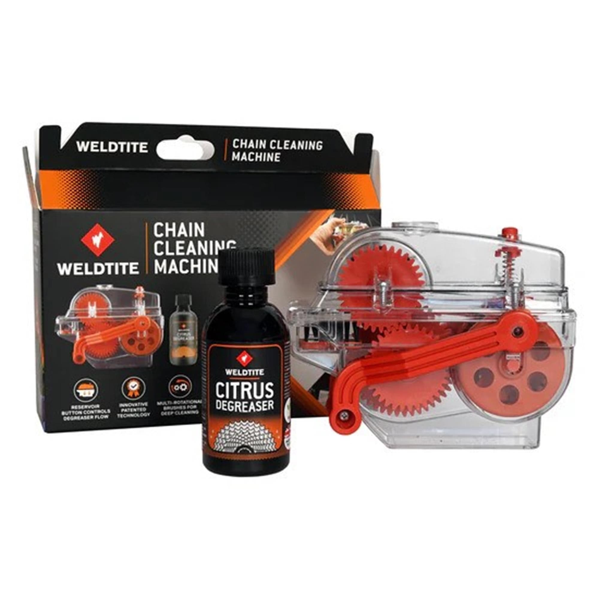 Weldtite Chain Cleaning Machine: BLACK