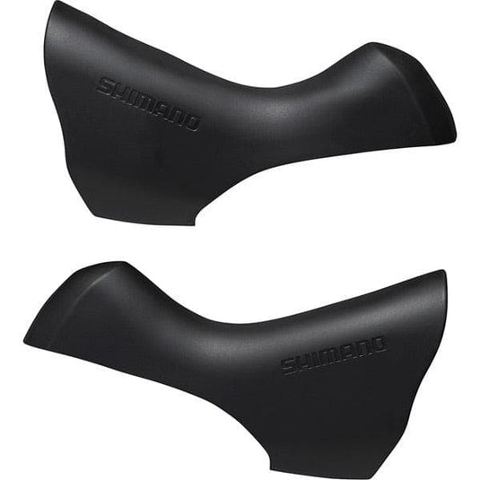 Shimano Ultegra ST-6800 Bracket Covers; Black Pair - Y00E98080