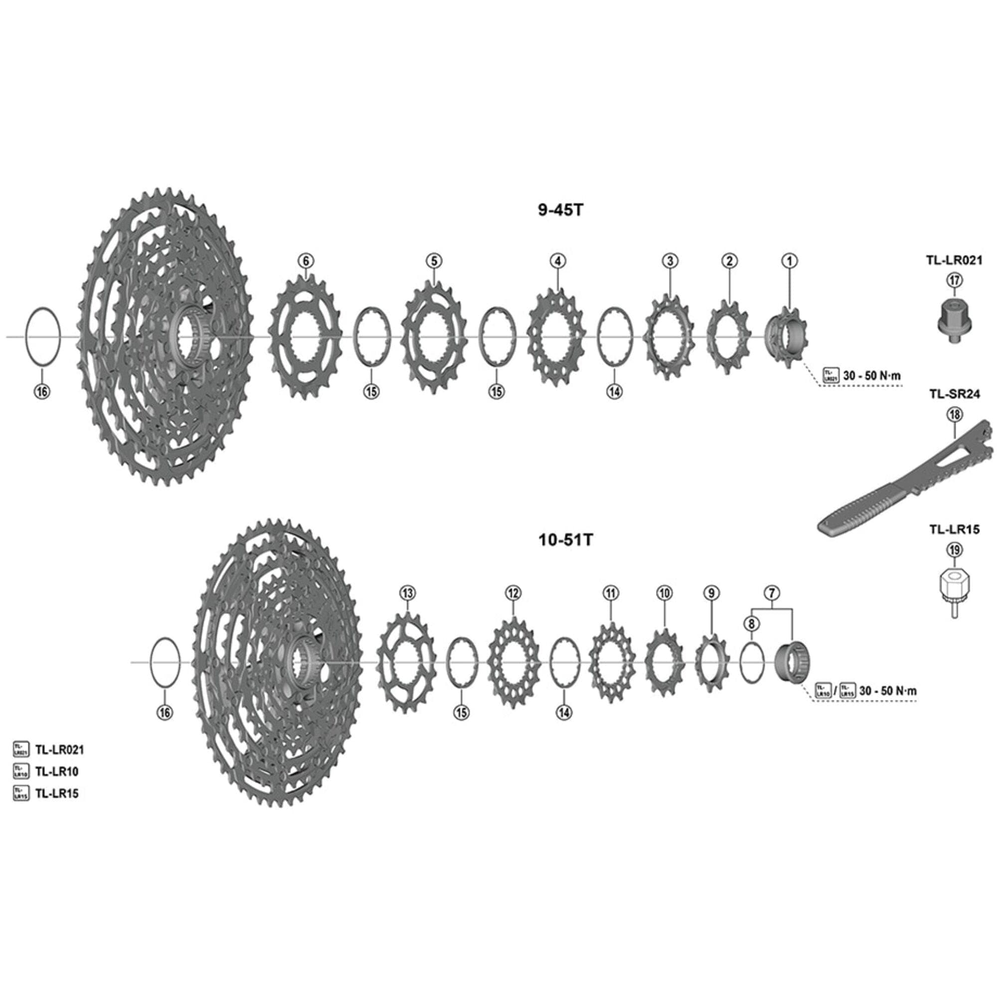 Shimano-Spares-CS-M8200-12-sprocket-19T-Q