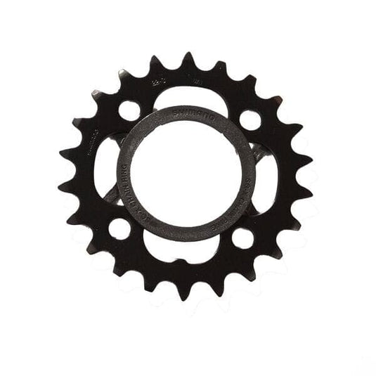 Shimano Spares FC-M391 chainring; 22T; black with chain protector