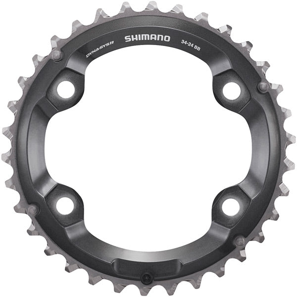 Shimano Deore XT FC-M8000 XT 11 speed double outer chainring 34T-BB for 34-24T
