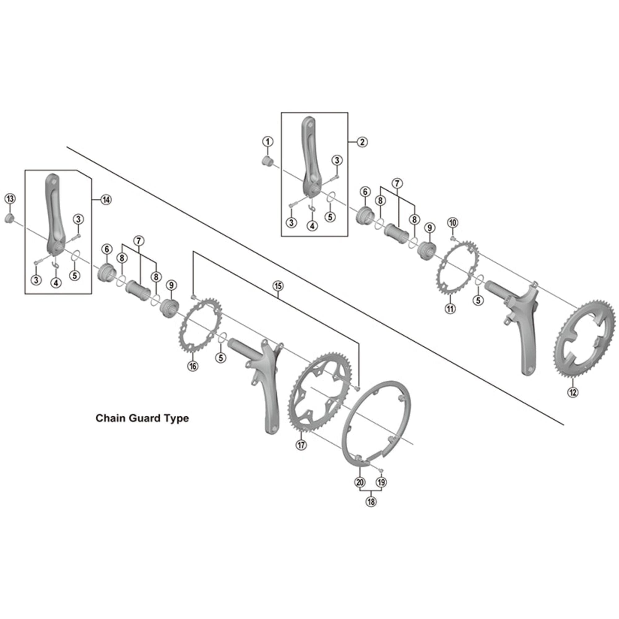Shimano FCR3000 9 Speed Chainrings 34 or 50T