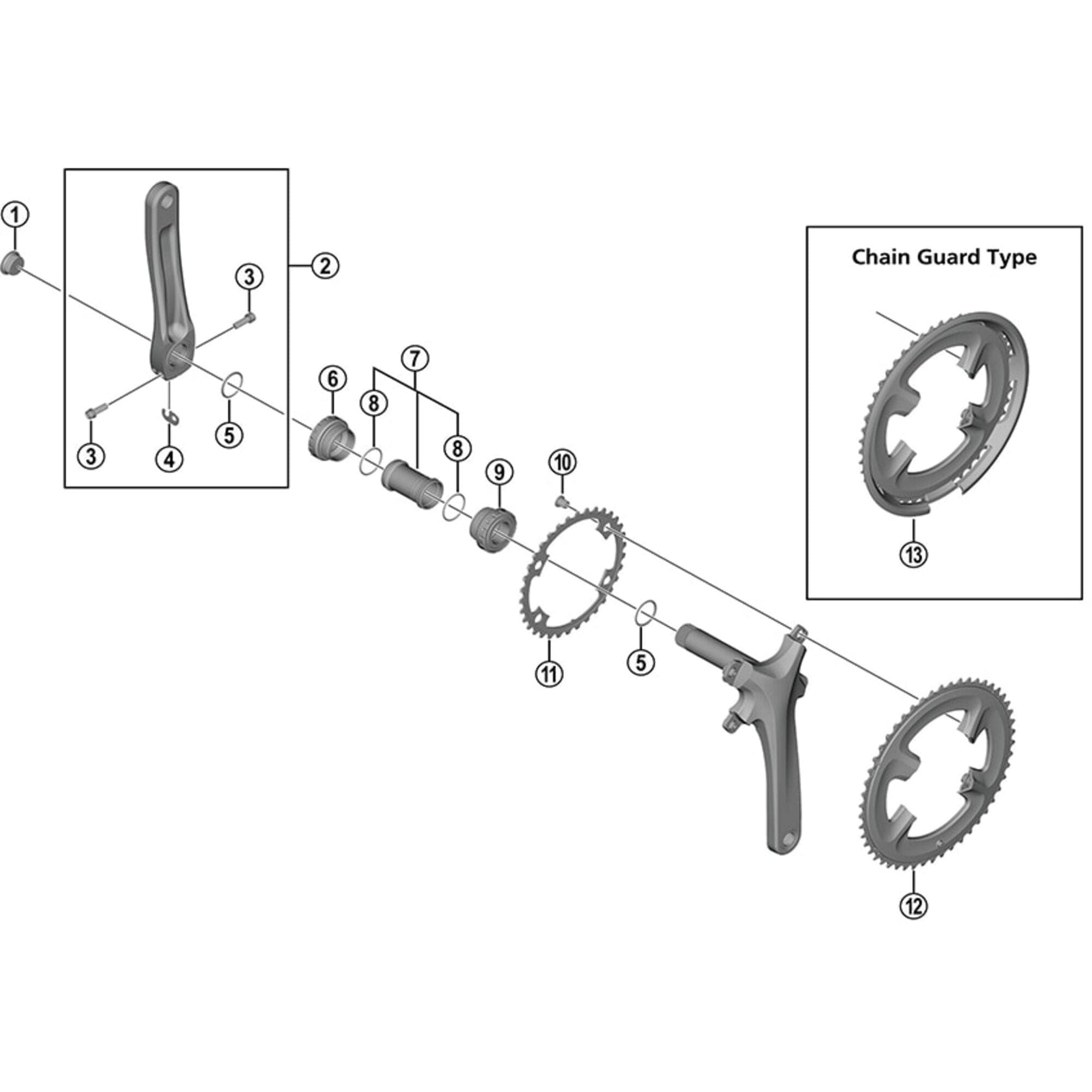 Shimano Spares FC-R2000 chainring 34T-NB