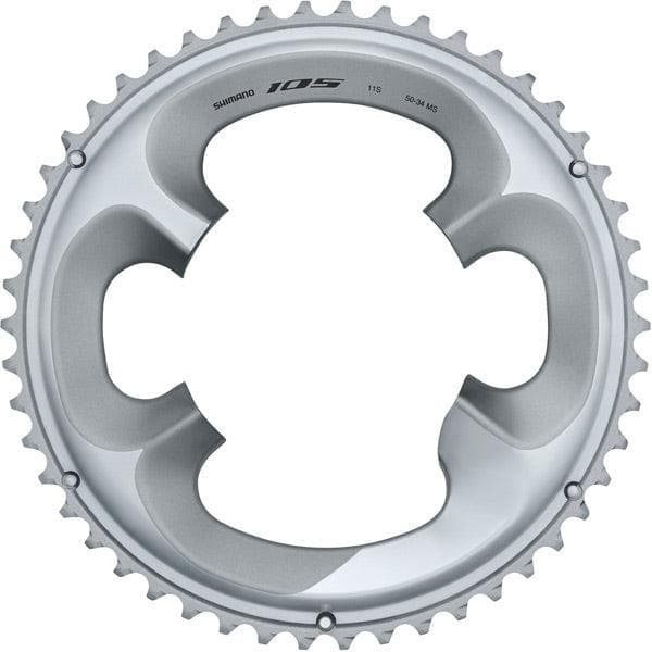 Shimano 105 FC-R7000 105 11 speed outer chainring 50T-MS, silver
