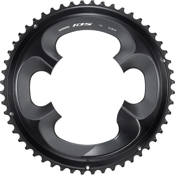 Shimano 105 FC-R7000 105 11 speed outer chainring, 52T-MT, black