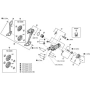Shimano Spares RD-U8000 inner plate, GS