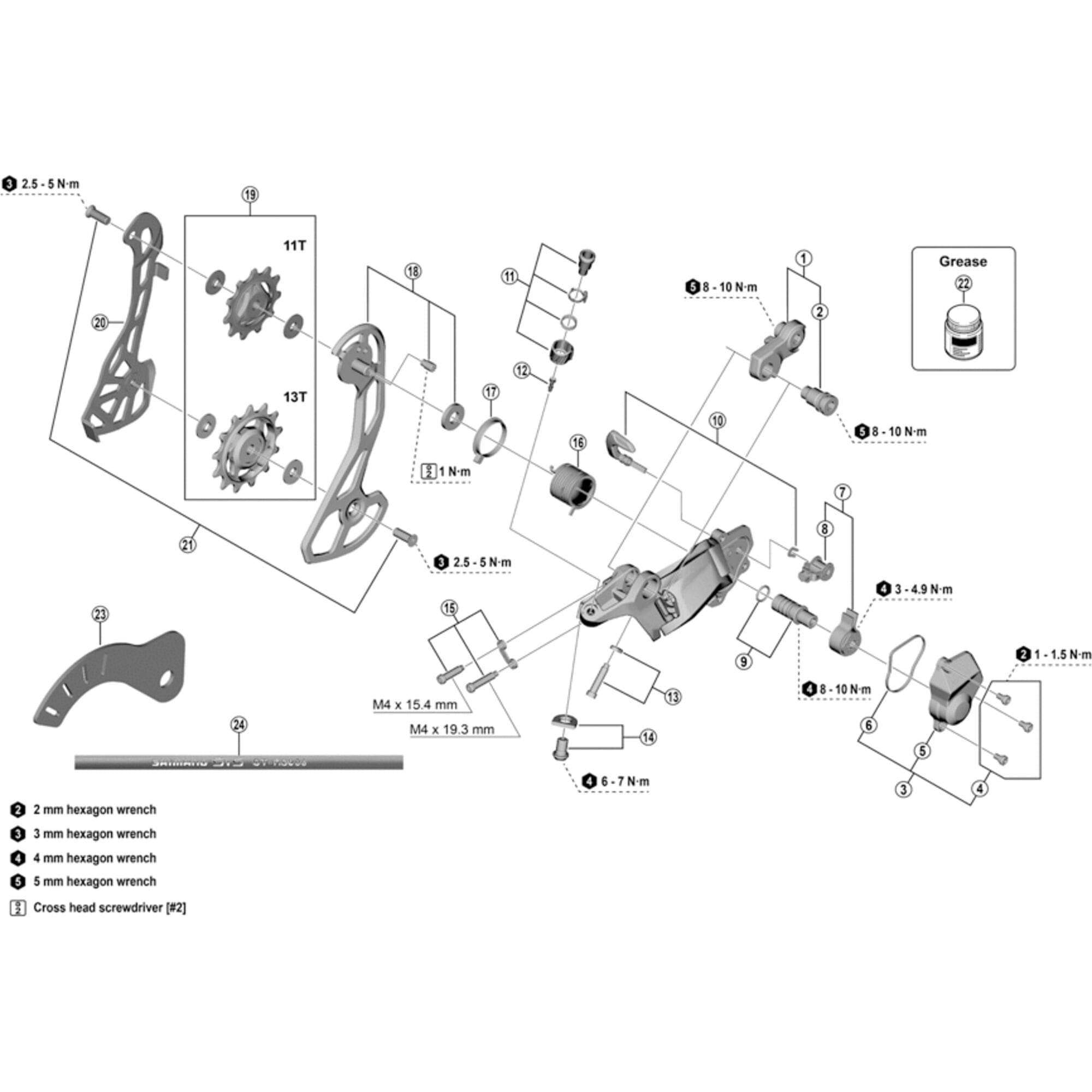 Shimano Spares RD-RX820 inner plate