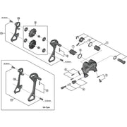 Shimano Spares RD-5800 cable adjusting bolt unit