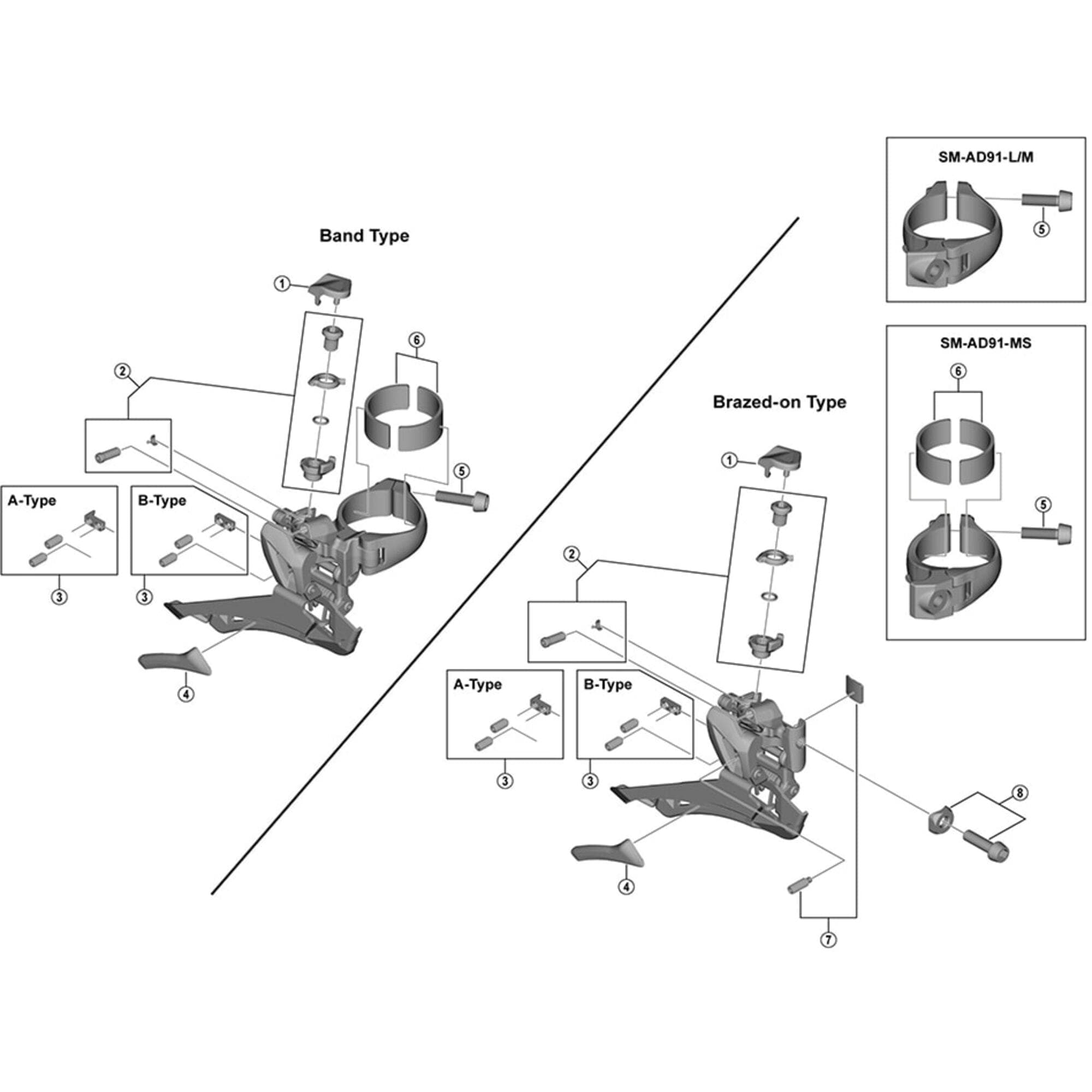 Shimano Spares FD-R9100 skid plate