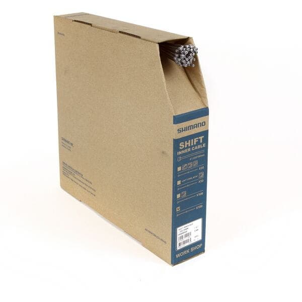 Shimano Road / MTB steel gear inner wire; 1.2 x 2100; box 100