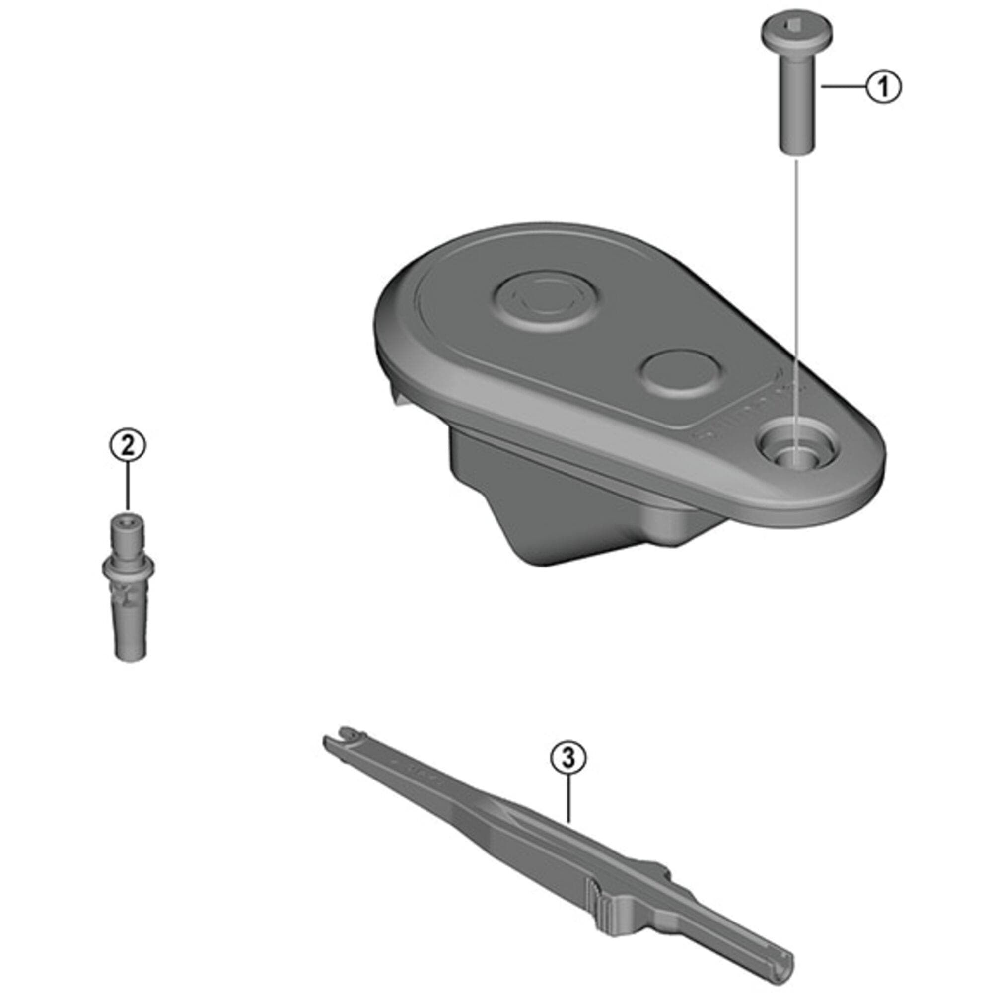 Shimano Spares EW-SW100 fix bolt -M3