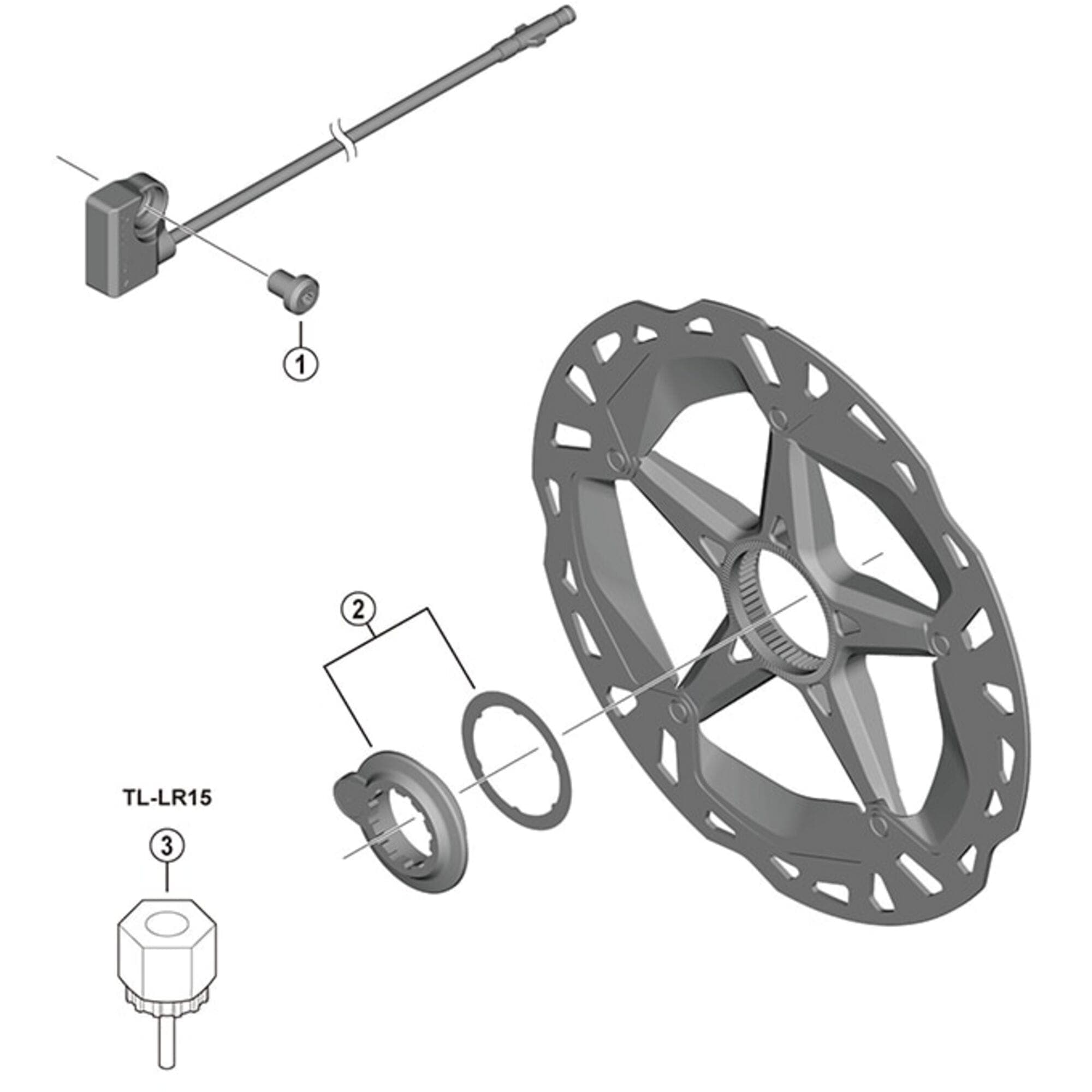 Shimano Spares EW-SS302 M4 screw