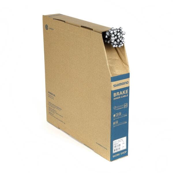 Shimano MTB brake steel inner wire; 1.6 x 2050 mm; box 100