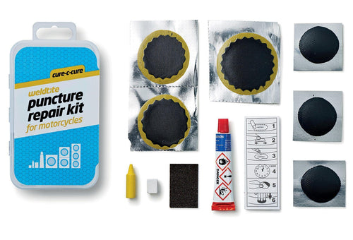 Weldtite raleigh cure-c-cure puncture repair kit c-cure puncture repair kit for motorcycle