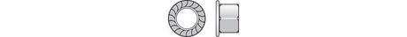 Raleigh Raleigh Axle Wheel Nut 14mm - 14mm - Silver