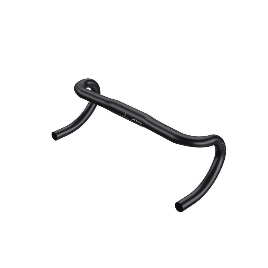 Zipp Handlebar Drop Service Course 80 Ergonomic Top A2: Bead Blast Black With Etched Logo 42Cm