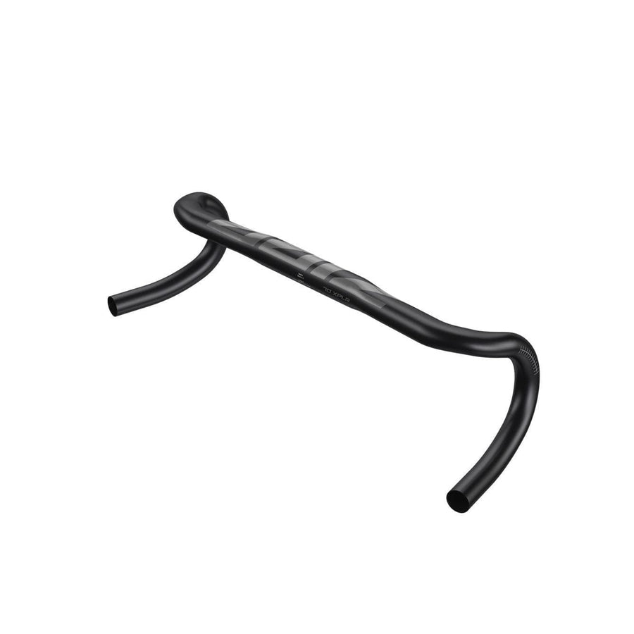 Zipp Handlebar Drop Service Course Sl 70 Xplr A2: Matte Black W/ Gloss Logos