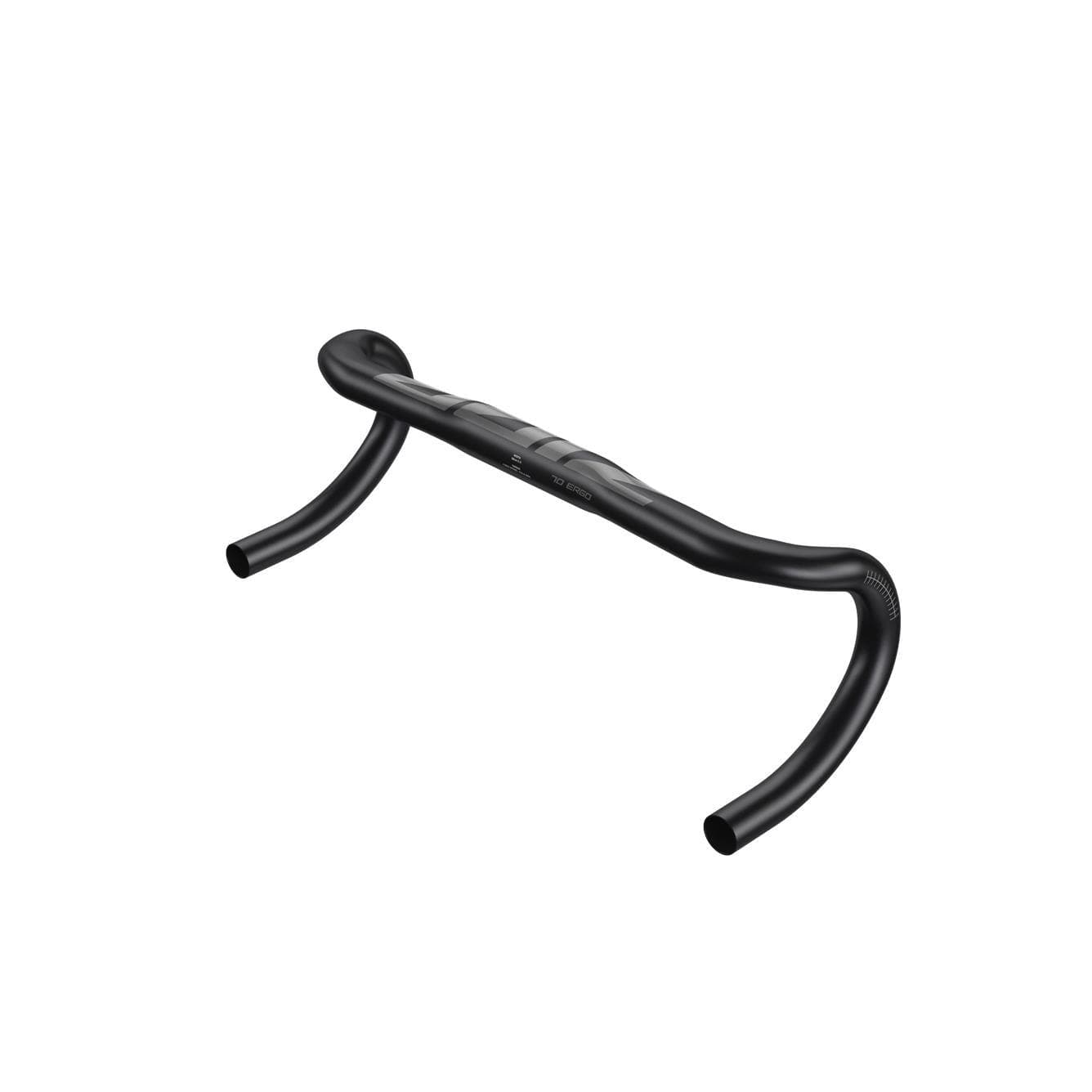 Zipp Handlebar Drop Service Course Sl 70 Ergonomic Top B2: Matte Black W/ Gloss Logos 38Cm