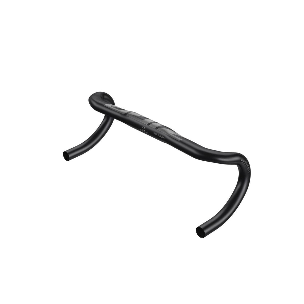Zipp Handlebar Drop Service Course Sl 70 Ergonomic Top B2: Matte Black W/ Gloss Logos 44Cm