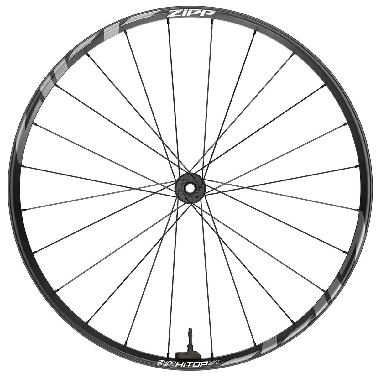 Zipp Wheel - 1Zero Hitop Sw Tubeless Disc Brake Center Lock 29 Front 24Spokes Boost W/Rs Torque Caps Standard Graphic A1 (Tyrewiz 2.0 Included):  15X110Mm