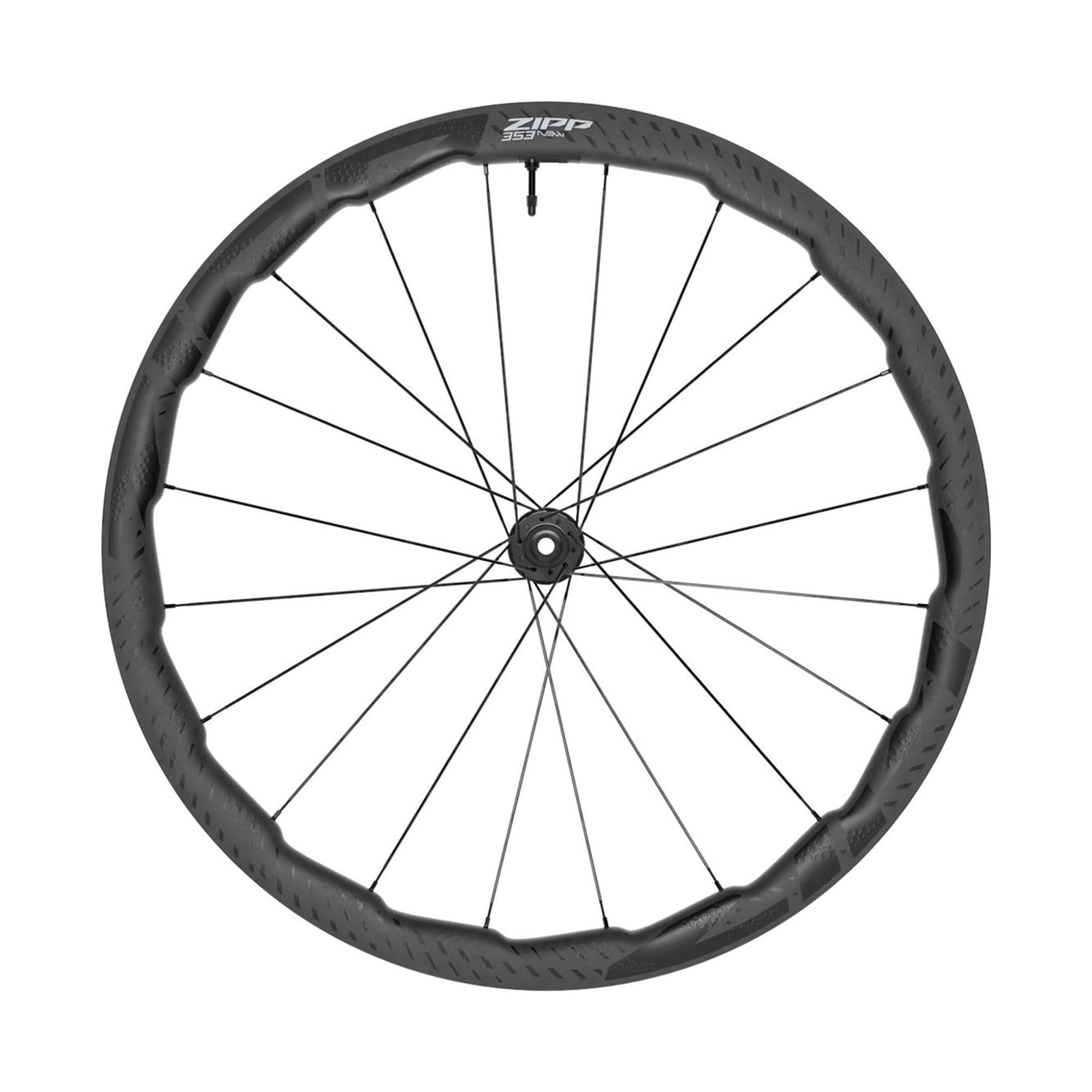 Zipp 353 NSW Carbon Wheelset - Wheel Sensors Included:  11/12 SPEED