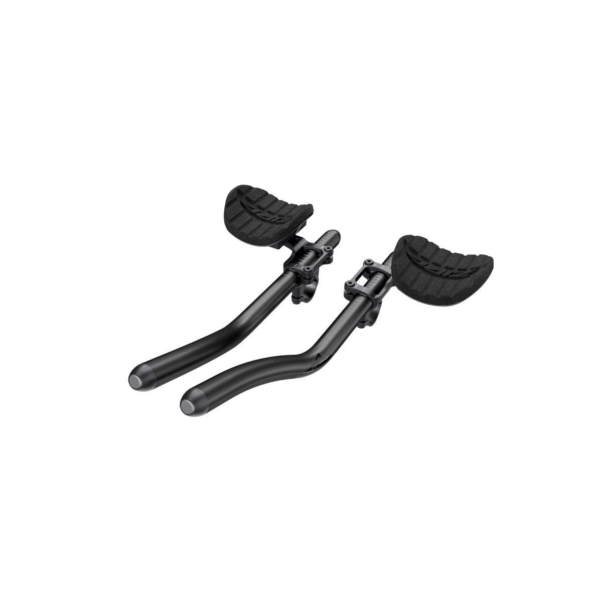 Zipp Vuka Clip Above Bar Mount With Vuka Alumina Evo Extensions A1 2021: Black 110Mm Rise