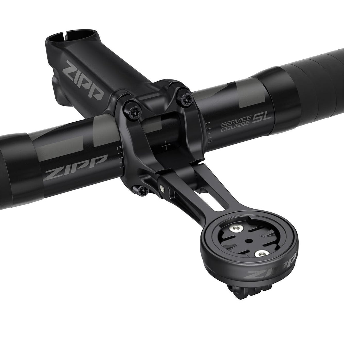 Zipp Service Course Sl Quickview Integrated Road Computer Mount For Garmin/Wahoo Or Hammerhead, Quarter Turn/Twist Lock: