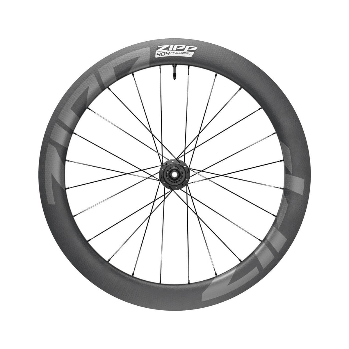 Zipp Wheel - 404 Firecrest Carbon Tubeless Disc Brake Center Locking 700C Rear 24Spokes Sr 10/11Sp 12X142Mm Standard Graphic B1: