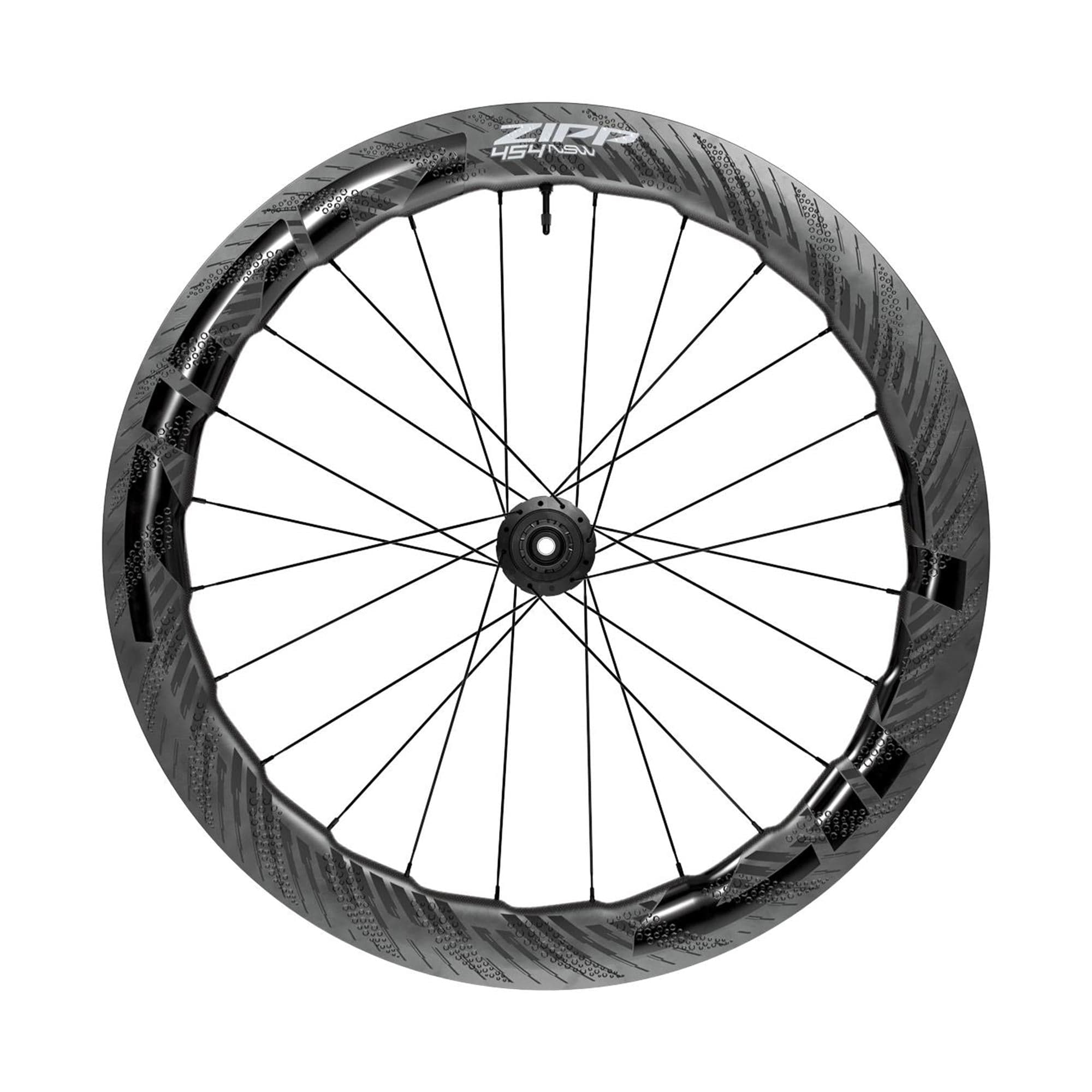 ZIPP 454 NSW Carbon Front Tubeless Disc Brake Standard Graphic C1:  700C