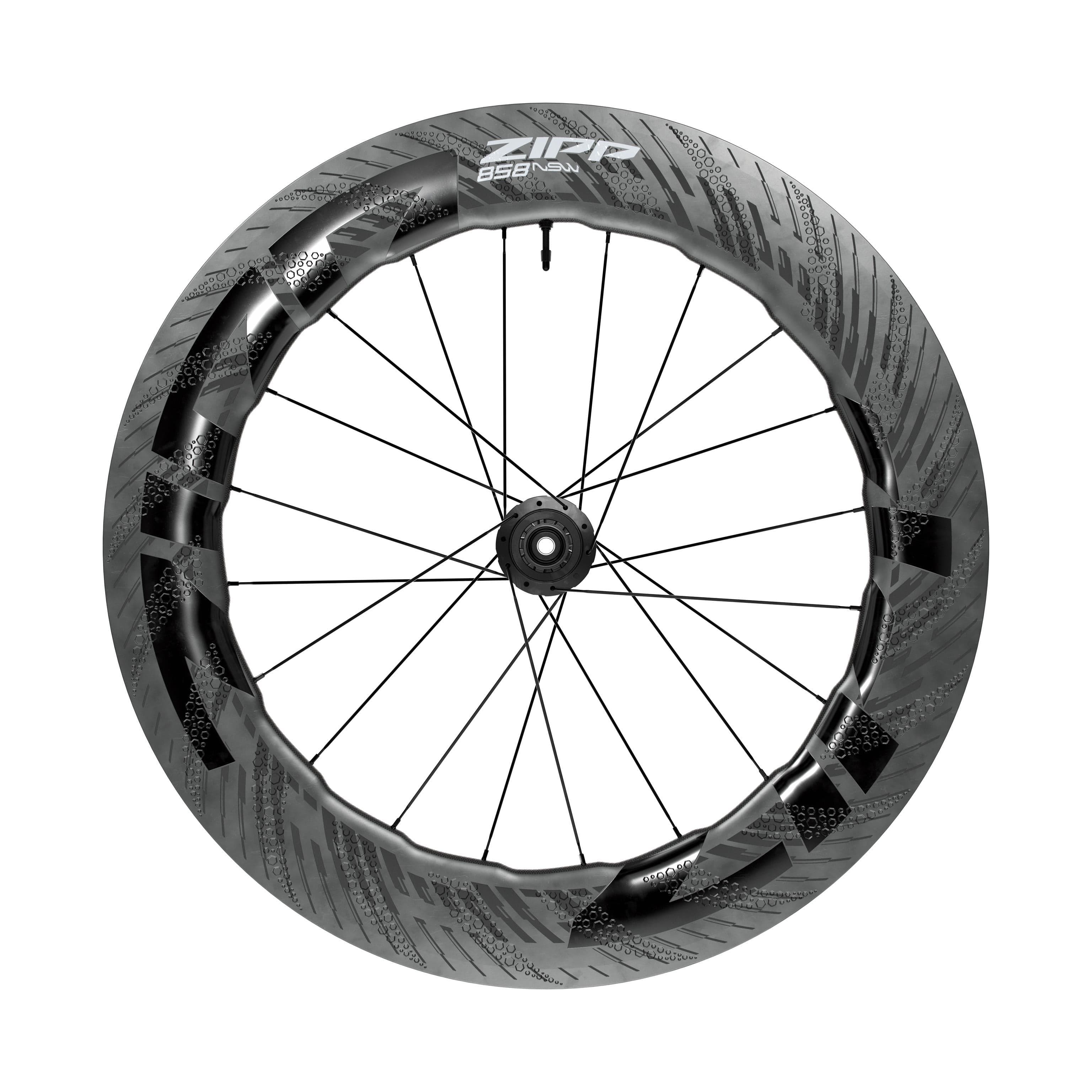 ZIPP 858 NSW Rear Carbon Tubeless Disc Brake D1: XDR 700C XDR