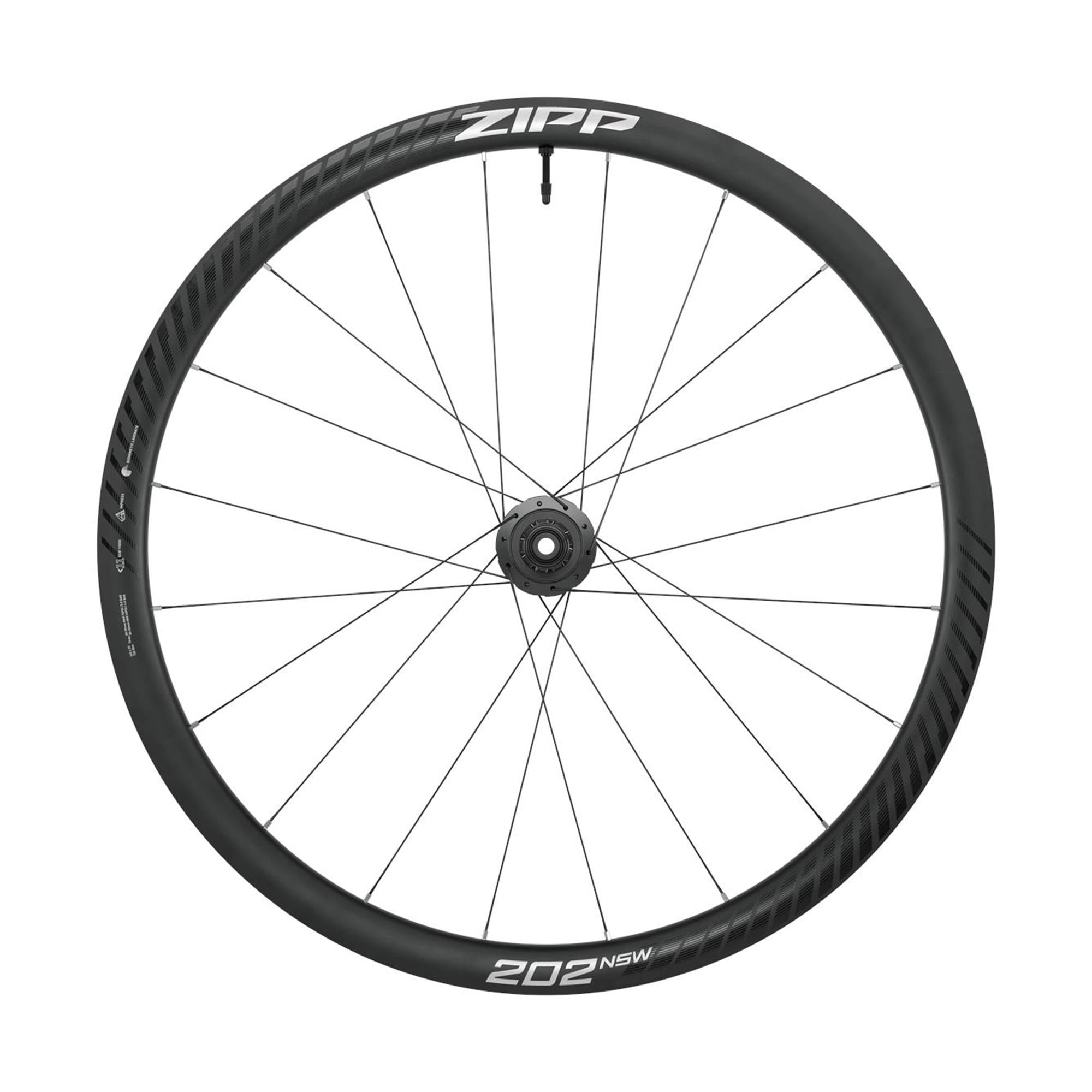 ZIPP 202 NSW Carbon Tubeless Disc Brake Center Locking 700c Rear A1: DARK GREY GRAPHIC 10/11 SPEED