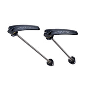 ZIPP TANGENTE QUICK RELEASE SKEWER - Titanium Black with Black Logo 100mm/130mm Pair for Road Wheels: BLACK