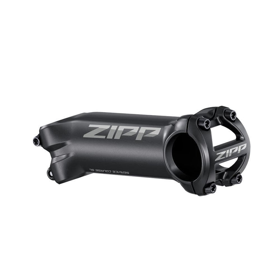 Zipp Stem Service Course Sl 17° Universal Faceplate B2: Matte Black W/ Gloss Logos 120Mm