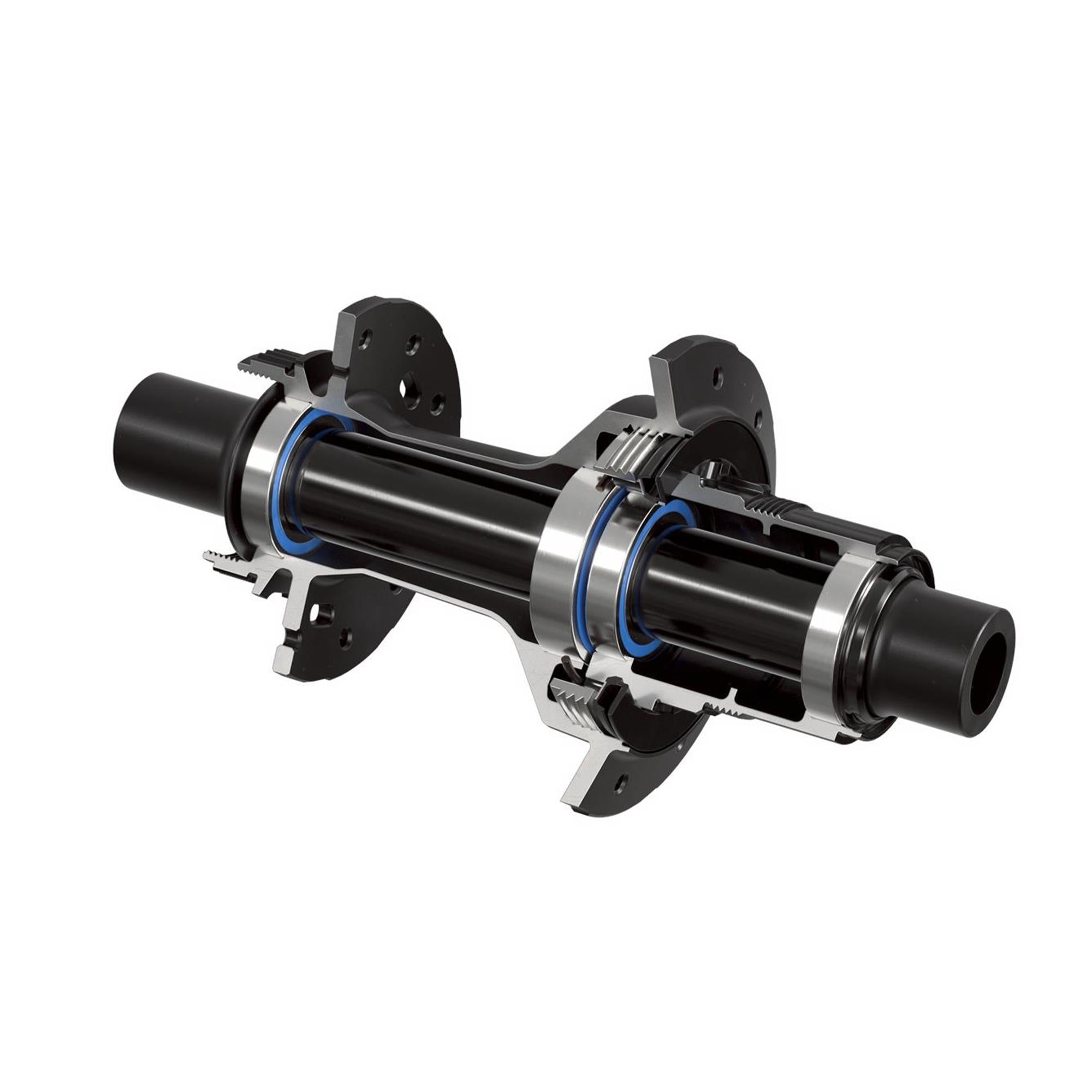 Zipp Road Hub Zipp ZR1 SL Rear Disc Ceramic Hybrid Bearings A1: BLACK 12X142