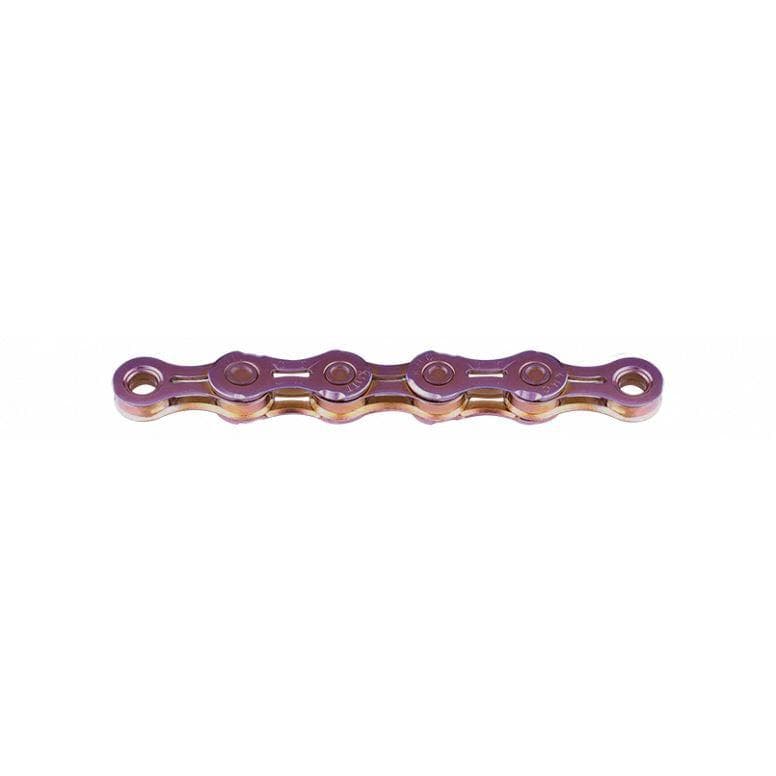 KMC TT11 Waxed Chain 118L - Pink - 118L