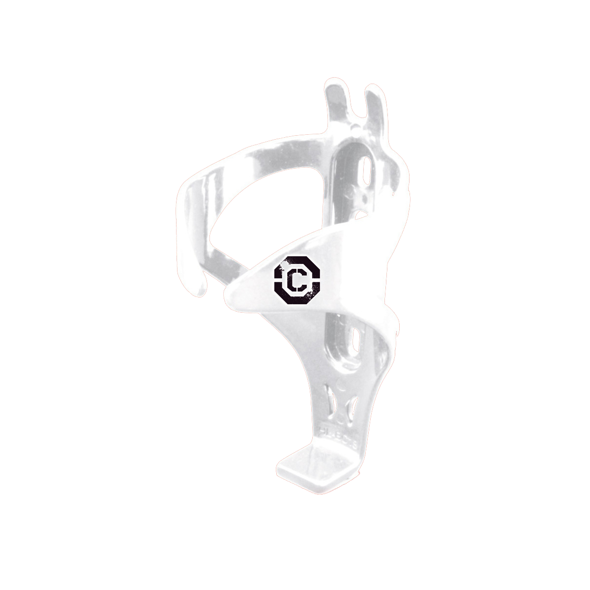 Clarks Polycarbonate Bottle Cage W/Bolts