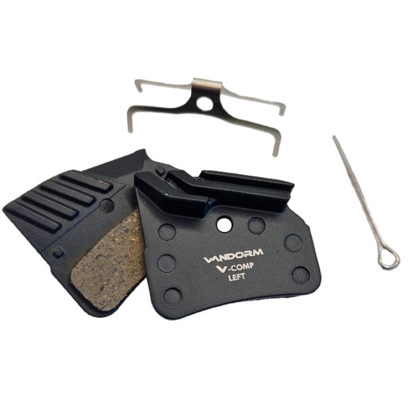 Vandorm Ceramic Cooling Fin Disc Brake Pads - Upgrade for Shimano N03A N04C D02S D03S XTR, Deore XT, SLX, CUES, SAINT, ZEE